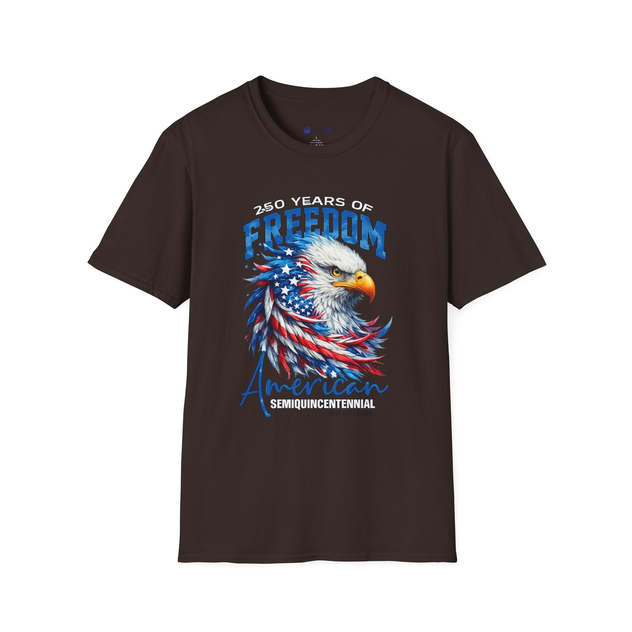 Freedom Eagle T‑Shirt — 250 Years of American Pride