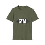 Gym Barbell T‑Shirt — Fitness Workout Tee