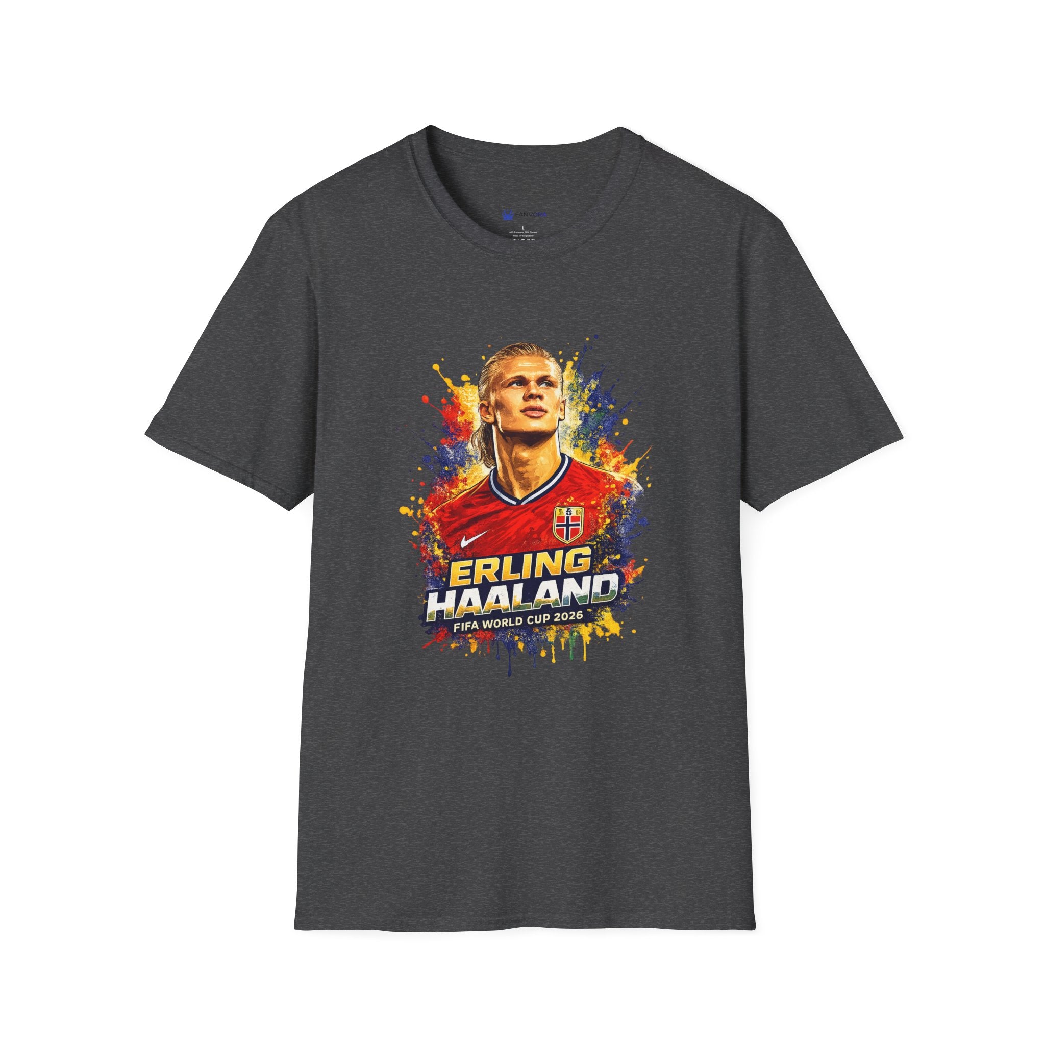 Norway legend Soccer T‑Shirt — Watercolor Portrait Football Tee