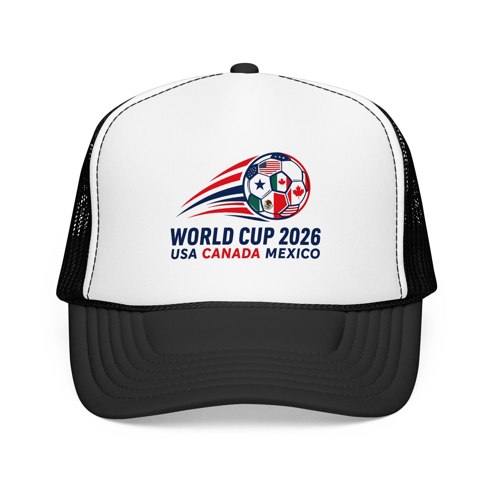 Soccer Cup 2026 Trucker Hat — USA Canada Mexico Soccer Cap