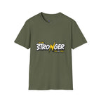 We Are Stronger Lightning Tee — Inspirational Graphic T-Shirt