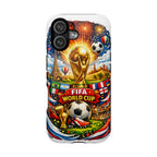 Soccer Magnetic Impact-Resistant Phone Case — FIFA Trophy Design