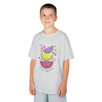 Kids T-Shirt — Cute Stacked Watermelon Illustration with "Sweet Things" Text