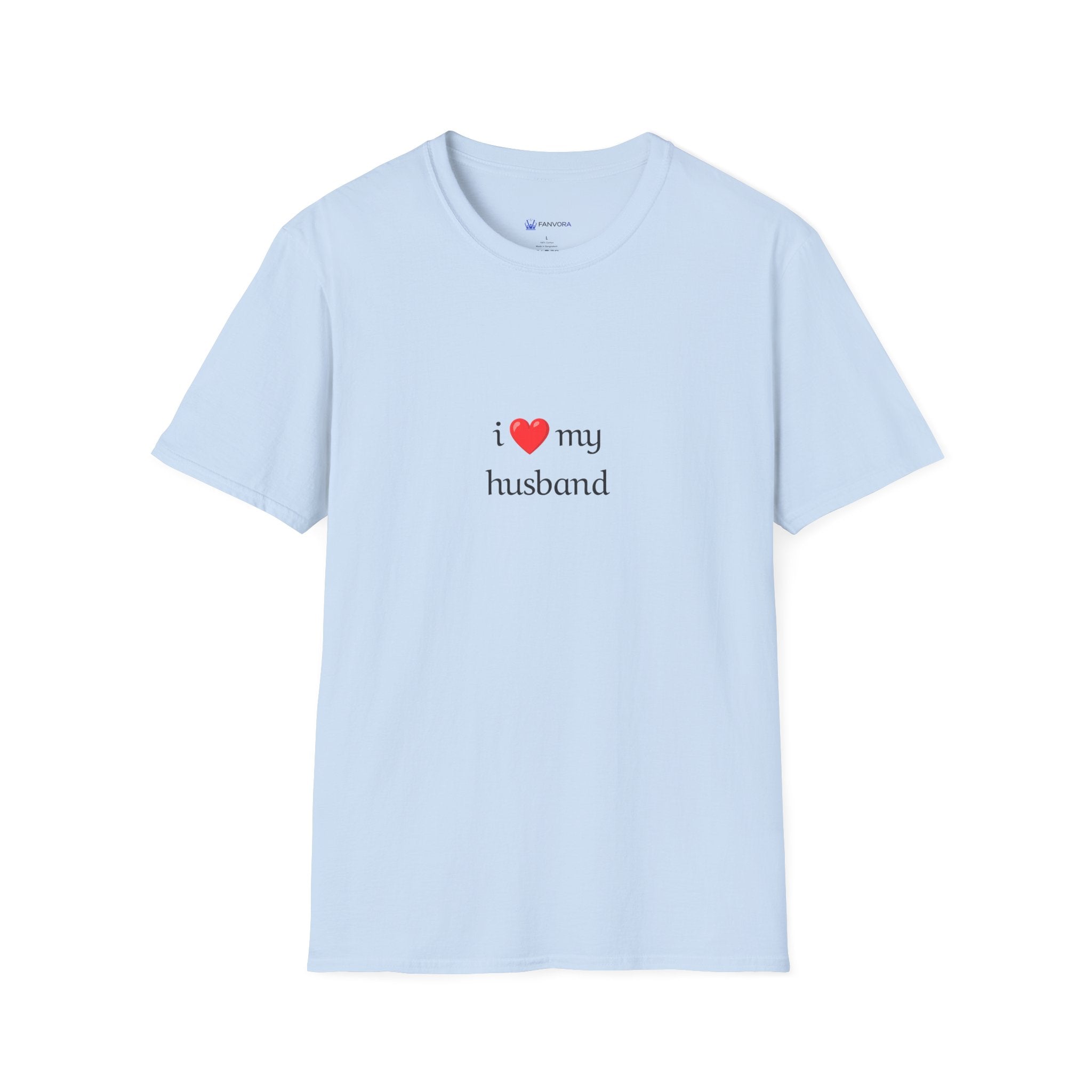 I  My Husband T-Shirt — Cute Romantic Tee for Wives, Anniversary & Valentine's Gift