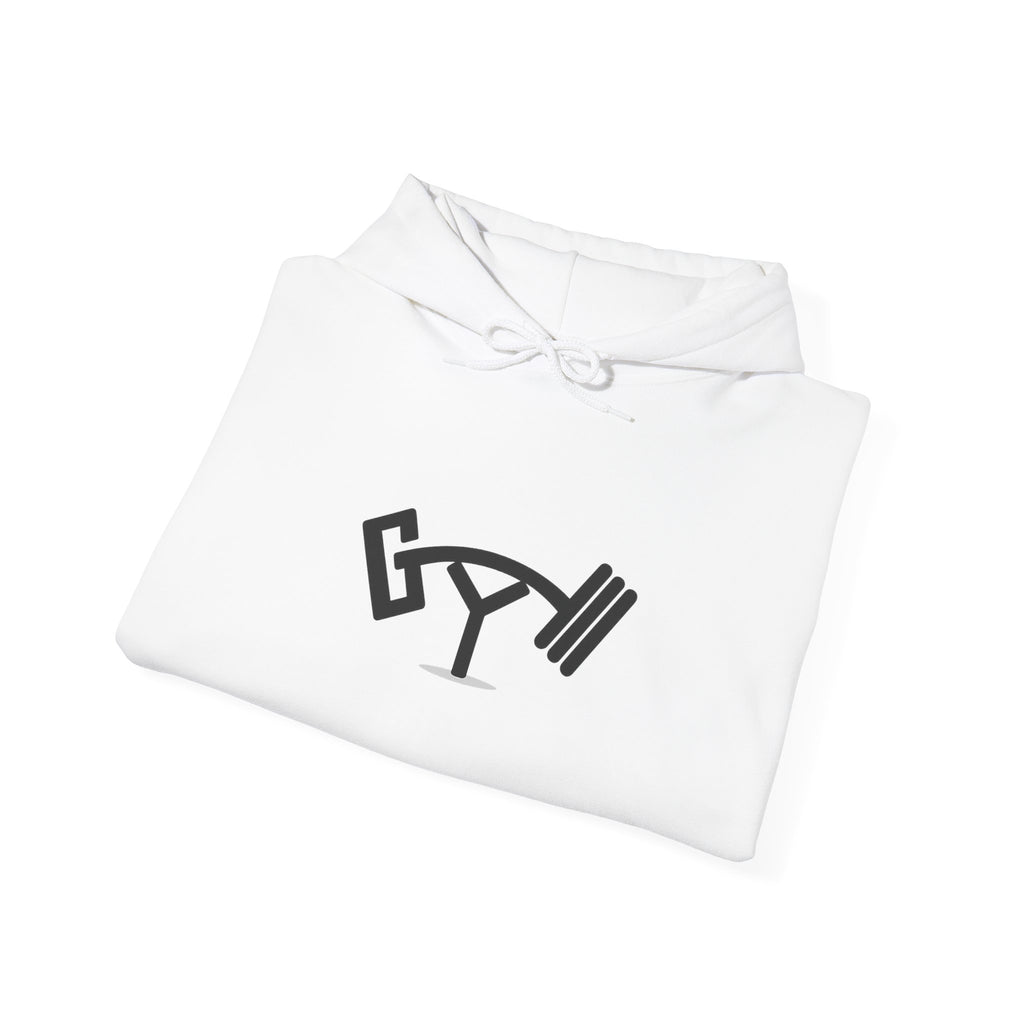 Barbell Martini Hoodie — Gym & Cocktail Fitness Pullover