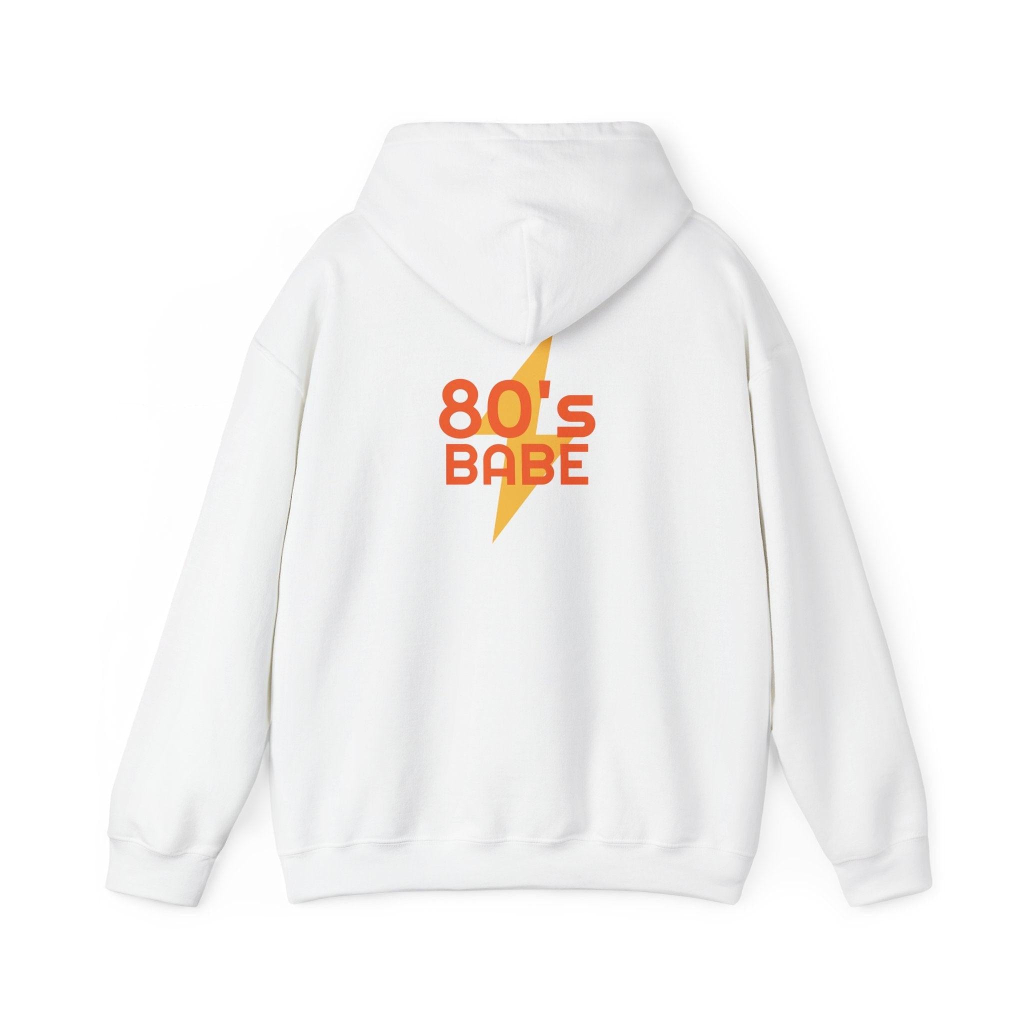 Made in the 80's Hoodie — Retro '80s Babe Vintage Graphic Sweatshirt.