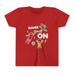 Kids Soccer Players T-Shirt 2026— Youth Football Team Tee