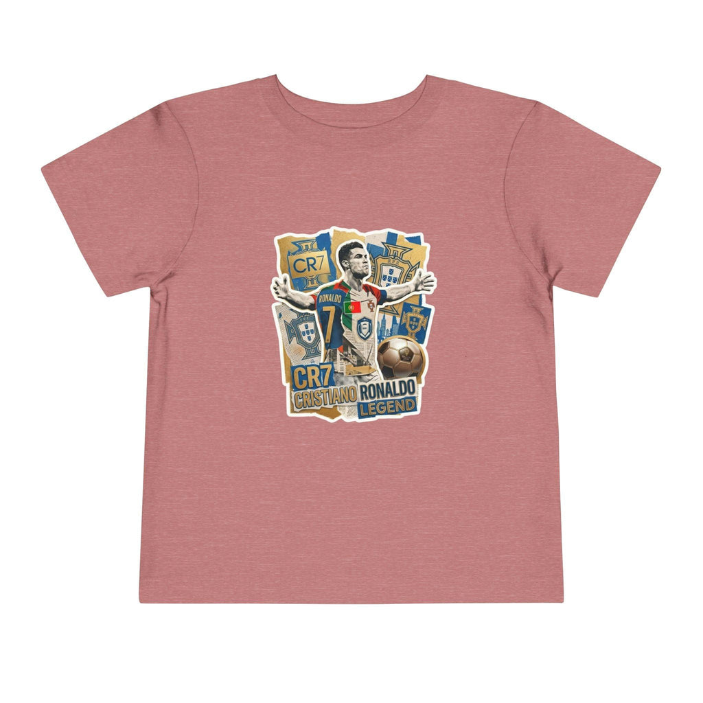 CR7 Fan Inspired Toddler Soccer T‑Shirt — Kids Football Fan Tee.