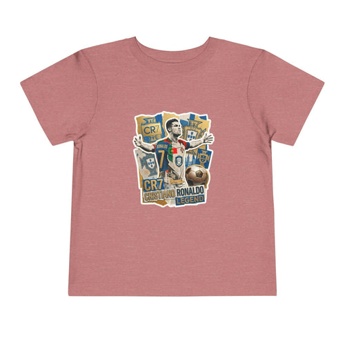 CR7 Fan Inspired Toddler Soccer T‑Shirt — Kids Football Fan Tee.