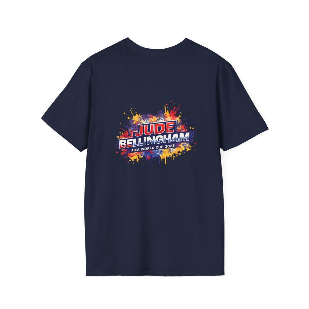 Portrait T-Shirt — Color Splash Football Player Graphic ("England legend")