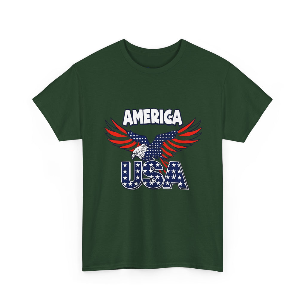 USA Eagle T-Shirt – America Patriotic Graphic Tee for 4th of July