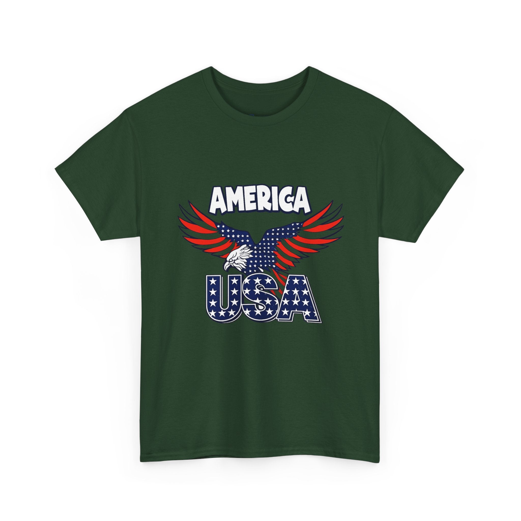 USA Eagle T-Shirt – America Patriotic Graphic Tee for 4th of July