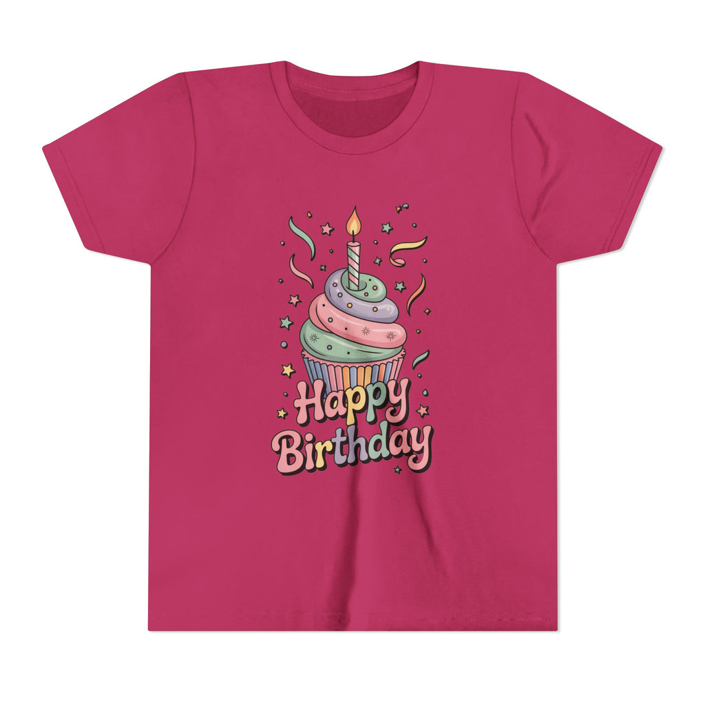 Kids "Happy Birthday" Cupcake Tee