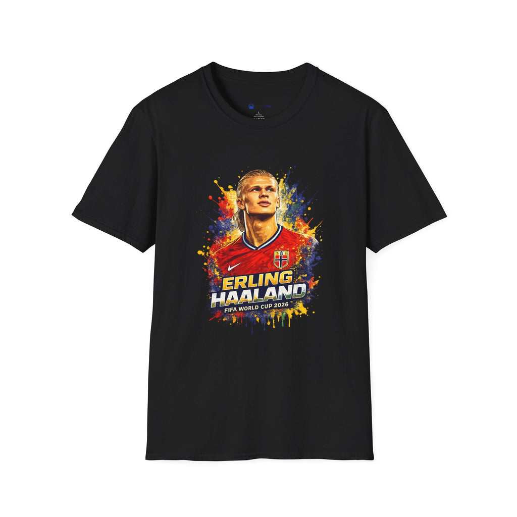 Norway legend Soccer T‑Shirt — Watercolor Portrait Football Tee