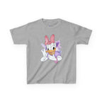 Kids Tee — Cute Daisy Duck Watercolor Graphic