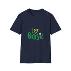 Brazil Soccer T-Shirt — I  Brazil Football Fan Tee