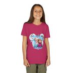 Girls' Frozen Princesses Youth Tee – Elsa & Anna Winter Friends Shirt