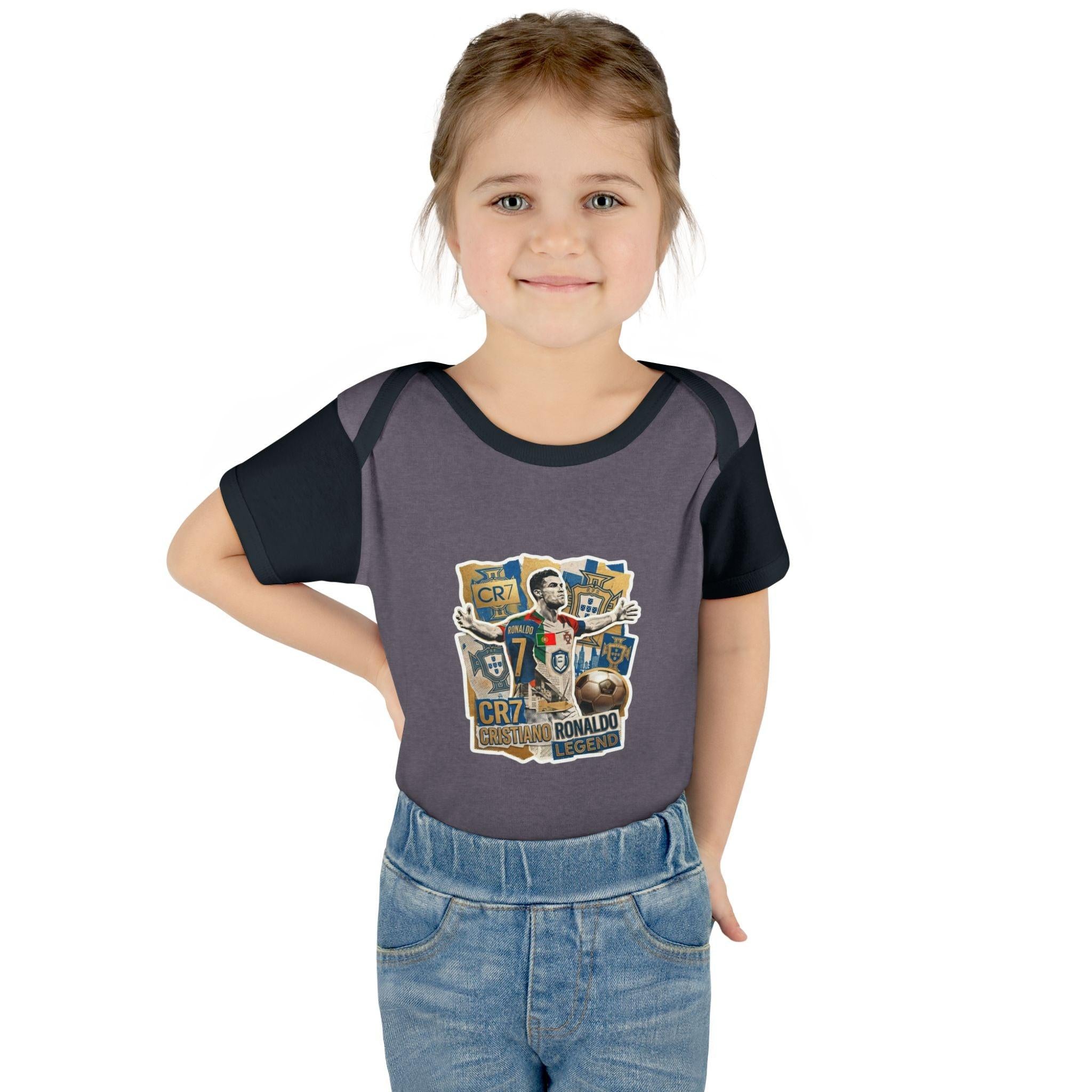 CR7 Fan Inspired Baby Bodysuit — World Cup 2026 Infant One-Piece