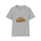 Queen Graphic T-Shirt — Gold Crown Design
