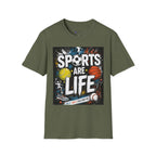 Sports Are Life T‑Shirt — Multi‑Sport Athletic Graphic Tee black sports.