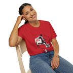 Soccer Player Silhouette T‑Shirt — 2026 Grunge Football Design