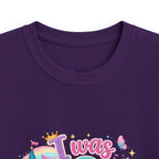 Girls' Princess 8th Birthday T-Shirt — "This Is How I Turn 8" Floral Castle Tee