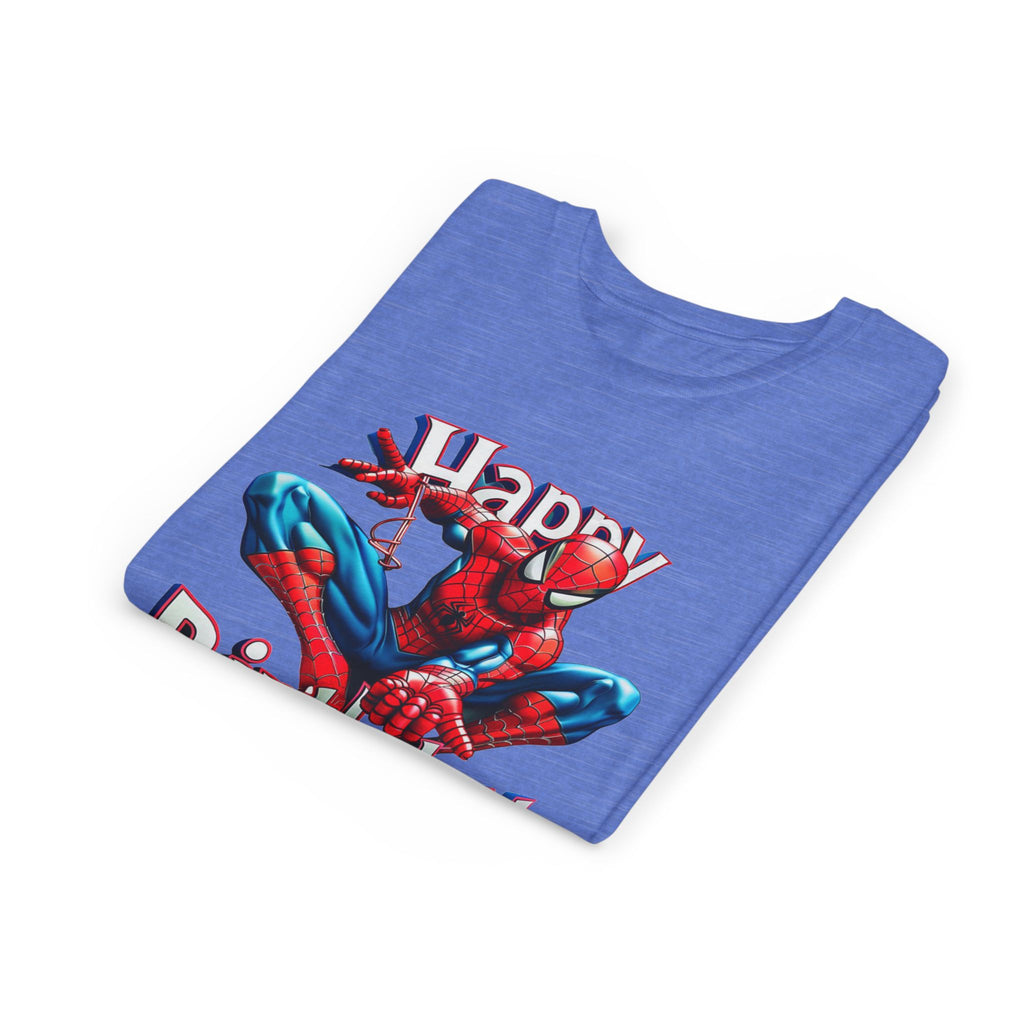 Spider Hero "Happy Birthday" Youth Tee