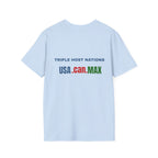 Soccer  Cup T-Shirt – "Go Team! Cup Soccer" USA Flag Design