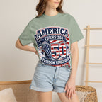 America Turns 250 T-Shirt – "Freedom Looks Good For Its Age" Patriotic 4th of July Tee