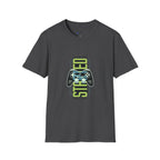 Retro Game Controller T-Shirt — 'STED' Vertical Gamer Graphic Tee