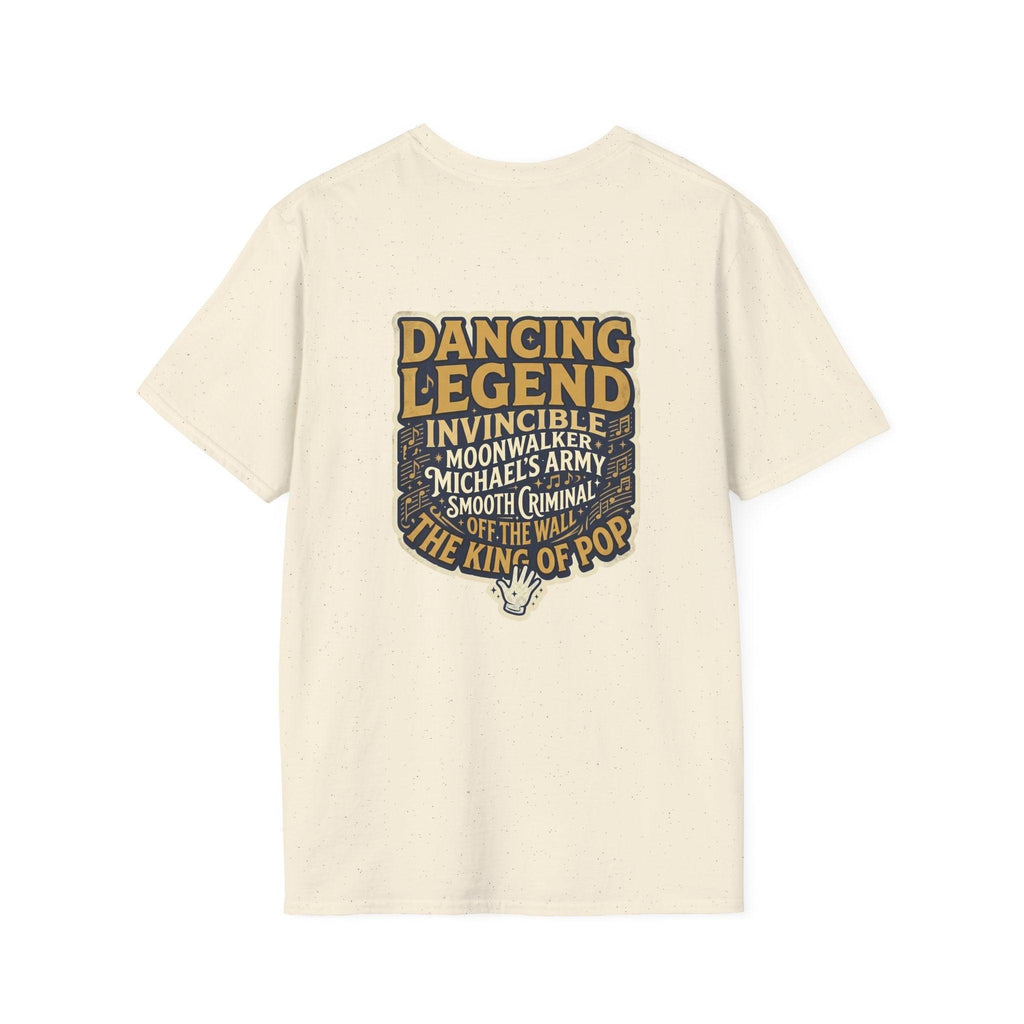 Dancing Legend T-Shirt — "The King of Pop" Retro Michael Tribute.