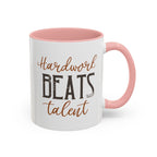 Inspirational "Creativity Never Goes Out of Style" Accent Coffee Mug (Black Handle).