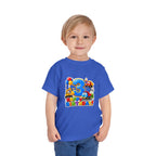 Toddler Birthday Tee — "3" Race Car Happy Birthday Shirt