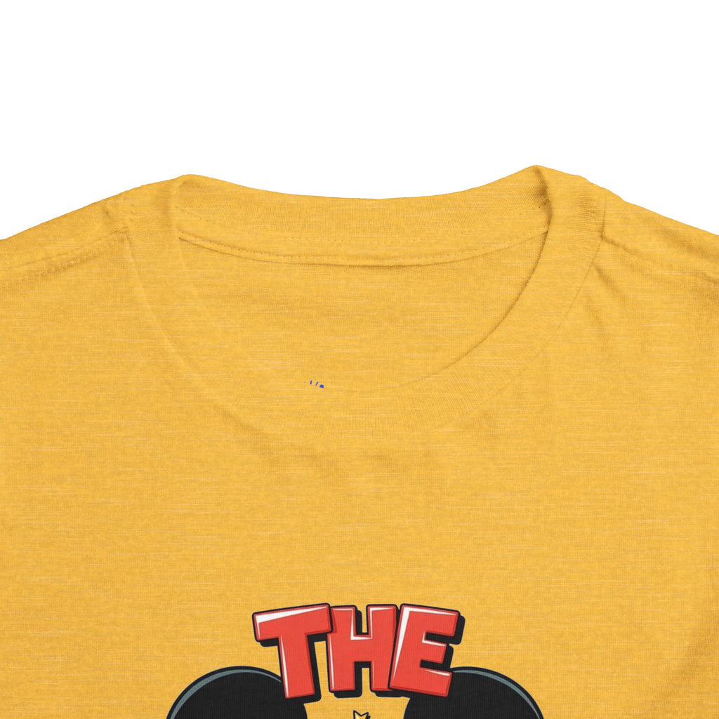 Toddler Tee — "The Birthday Boy" Cartoon Mouse Party Shirt
