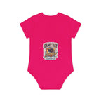 Baby Bodysuit - "France #10 Footballer Rising Star Fan Version" Future Soccer Player & Game Day Energy Organic Baby Onesie.