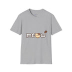 Cat Meow T-Shirt — Cute Cartoon Kitty Graphic Tee