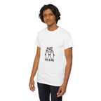Just You & Me Penguin Tee — Cute Couples Graphic T-Shirt