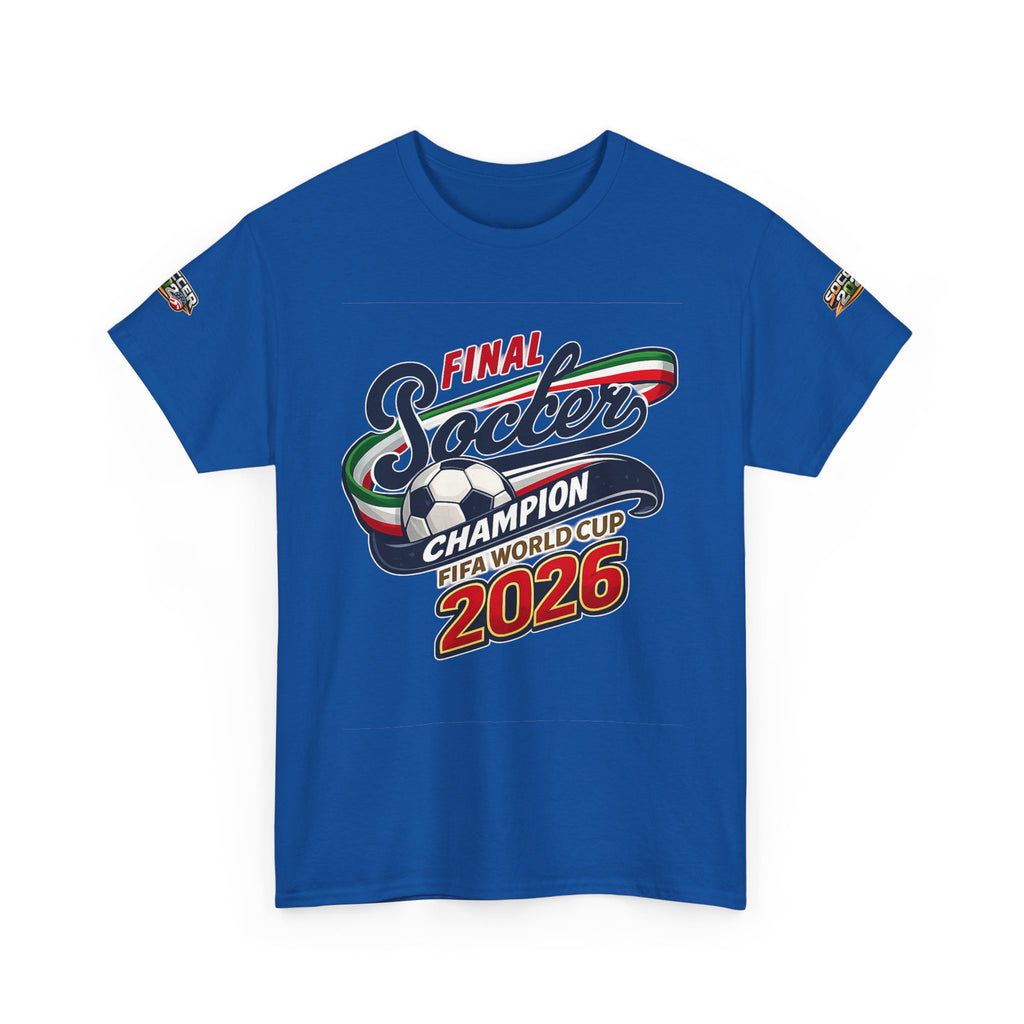 2026 Soccer  Champion Tee - Final Soccer Graphic Shirt