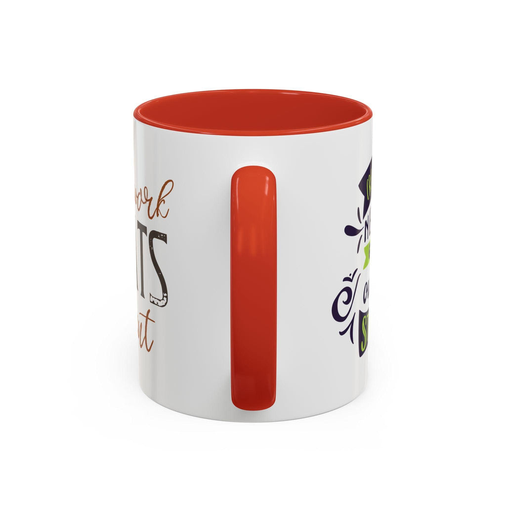 Inspirational "Creativity Never Goes Out of Style" Accent Coffee Mug (Black Handle).