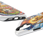 Soccer Magnetic Impact-Resistant Phone Case — FIFA Trophy Design