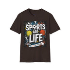 Sports Are Life T‑Shirt — Multi‑Sport Athletic Graphic Tee black sports.