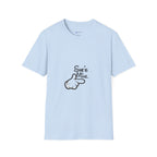 Couples Pointing 'She's Mine' T-Shirt
