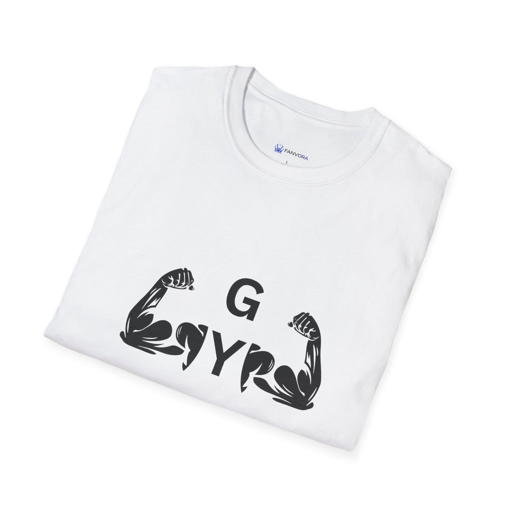 Gym Gyrl Muscle Graphic T‑Shirt