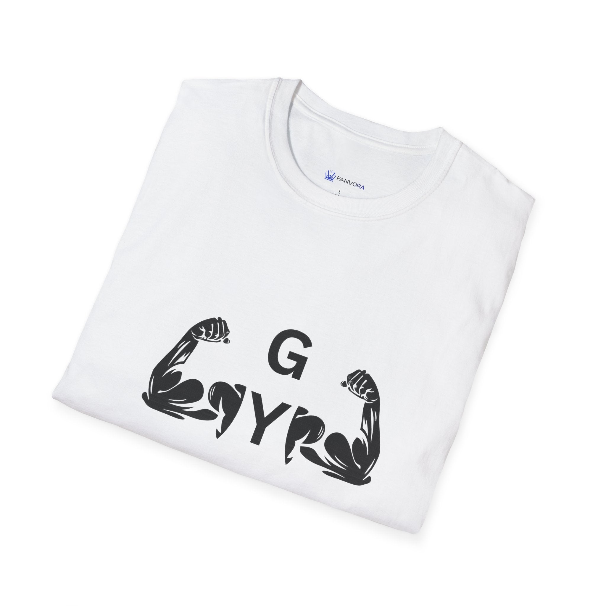 Gym Gyrl Muscle Graphic T‑Shirt