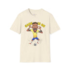 Soccer 'Game Is On' Graphic funny figure design  T‑Shirt