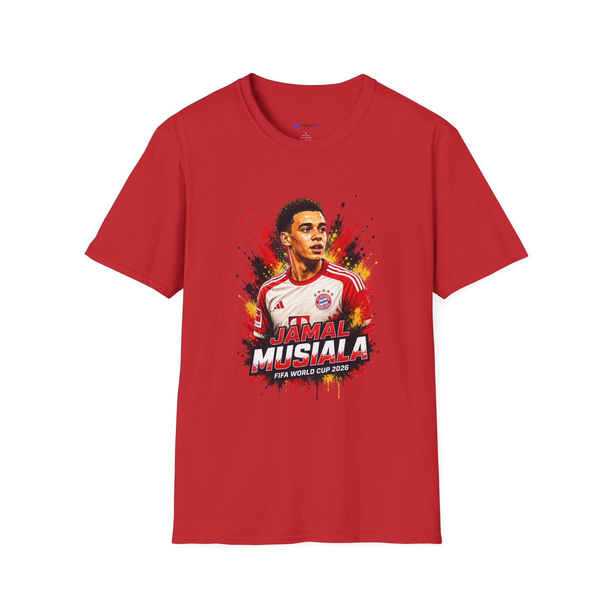 Soccer Player Jersey T-Shirt — Germany Legend Portrait Graphic Tee