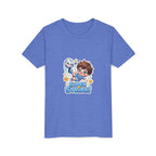 Youth Tee - Cute 'Super Strike!' Soccer Boy Graphic
