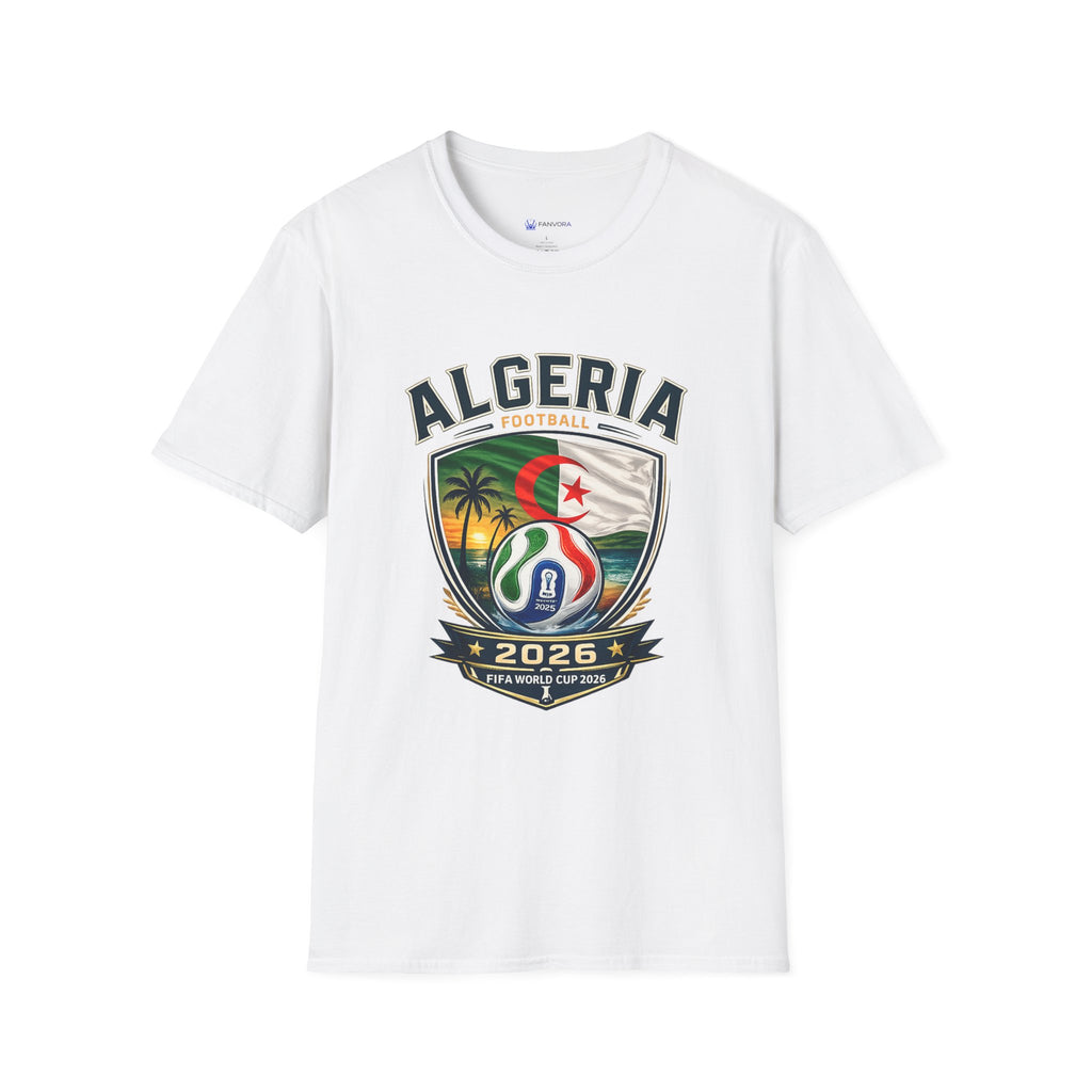 Algeria Football T-Shirt — 2026 National Team Crest Tee