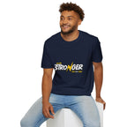 We Are Stronger Lightning Tee — Inspirational Graphic T-Shirt