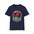 Soccer T‑Shirt — Colorful Retro Player Graphic